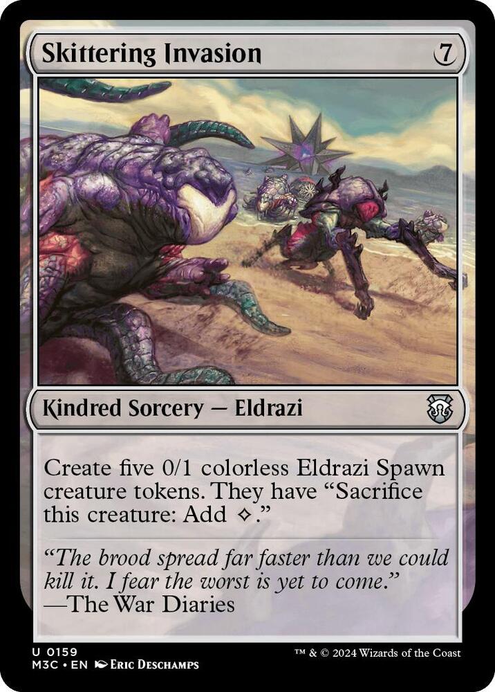 Skittering Invasion 159 (Commander: Modern Horizons 3)  | Good Games Cannington