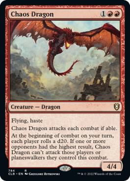 Chaos Dragon 784 (Commander Legends: Battle for Baldur's Gate)  | Good Games Cannington