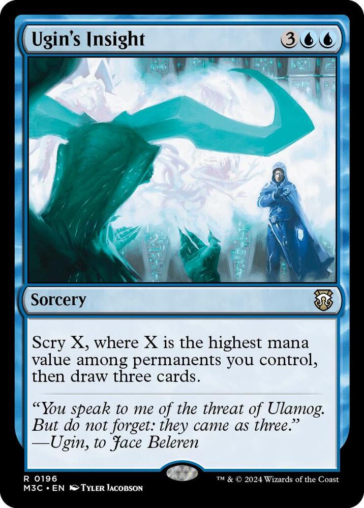 Ugin's Insight 196/411 (Commander: Modern Horizons 3)  | Good Games Cannington