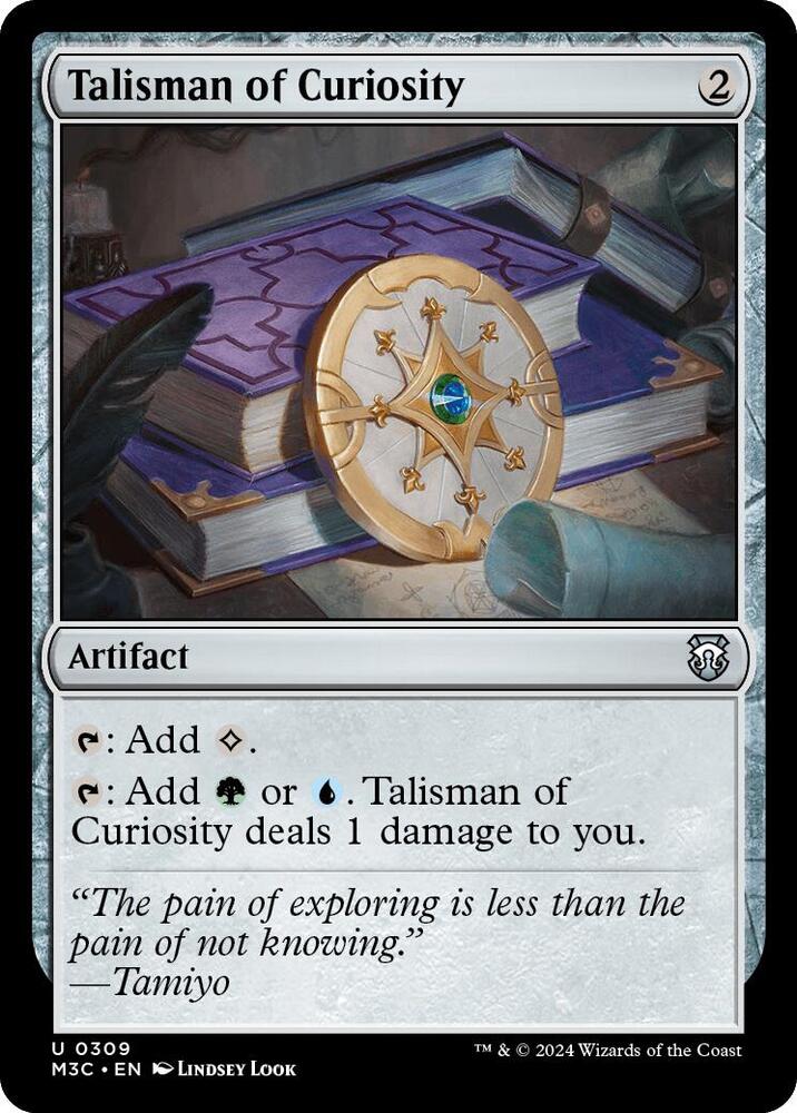Talisman of Curiosity 309/411 (Commander: Modern Horizons 3)  | Good Games Cannington