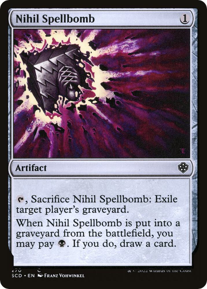 Nihil Spellbomb 270/352 (Starter Commander Decks)  | Good Games Cannington