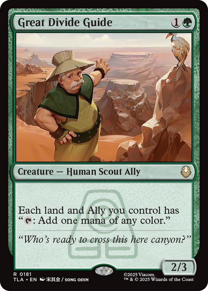 Great Divide Guide 181/286 (Avatar: The Last Airbender)  - Foil | Good Games Cannington