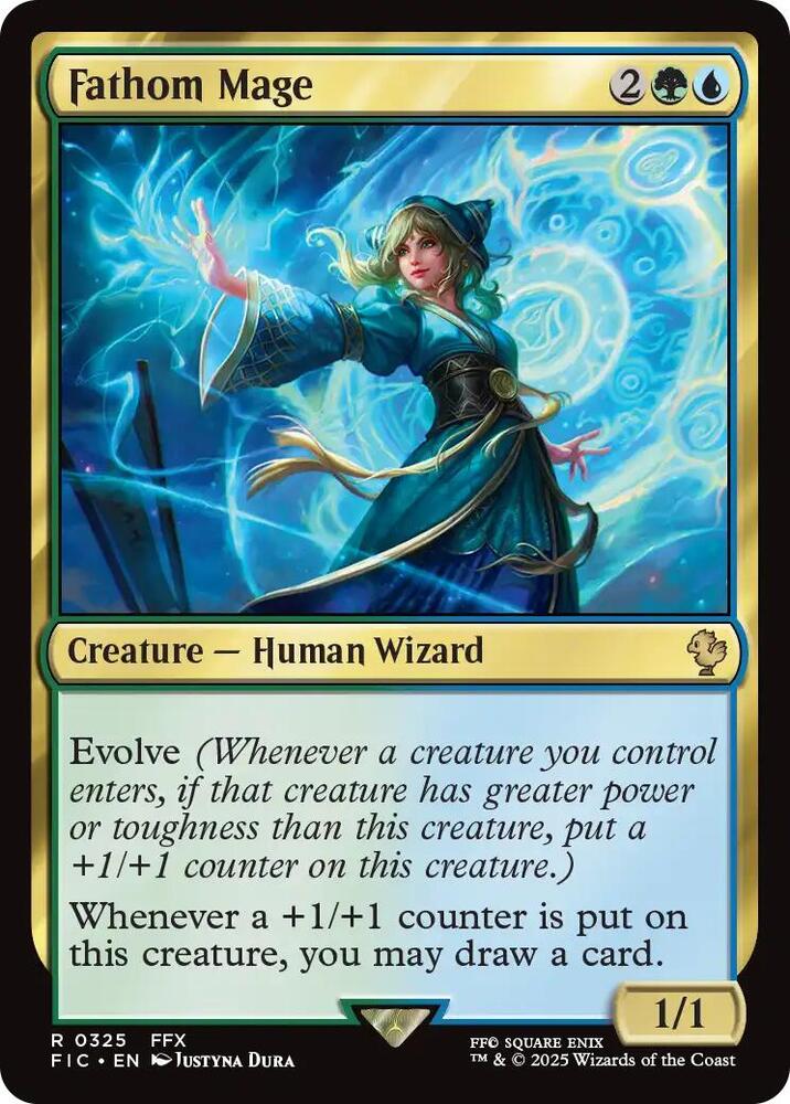 Fathom Mage 325 (Commander: FINAL FANTASY)  | Good Games Cannington