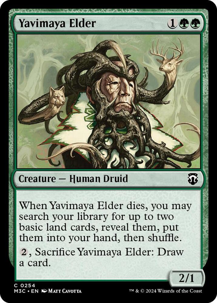 Yavimaya Elder 254/411 (Commander: Modern Horizons 3)  - Ripple Foil | Good Games Cannington