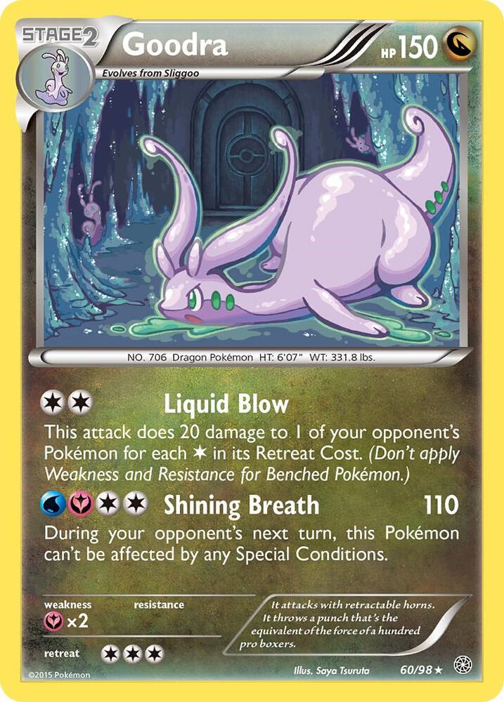 Goodra 60/98 (XY - Ancient Origins)  - Holofoil | Good Games Cannington