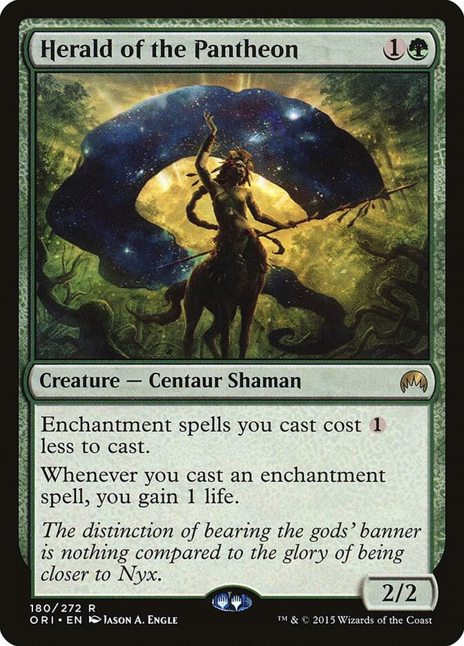 Herald of the Pantheon 180/272 (Magic Origins)  | Good Games Cannington