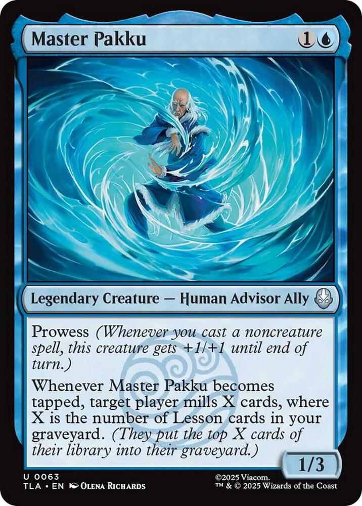 Master Pakku 63 (Avatar: The Last Airbender)  - Foil | Good Games Cannington
