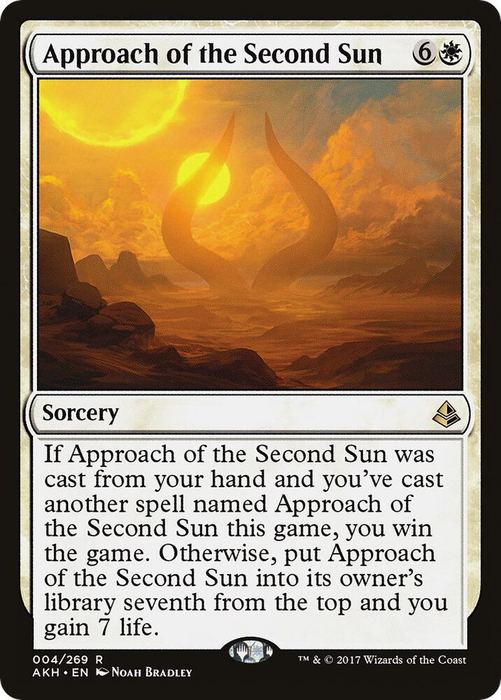 Approach of the Second Sun 4 (Amonkhet)  | Good Games Cannington