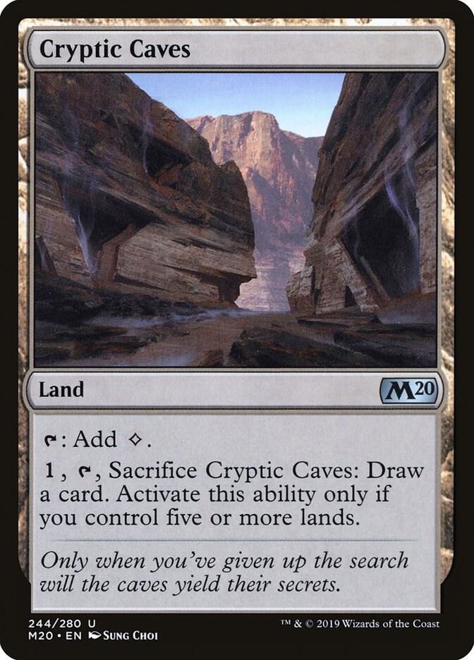 Cryptic Caves 244 (Core Set 2020)  | Good Games Cannington
