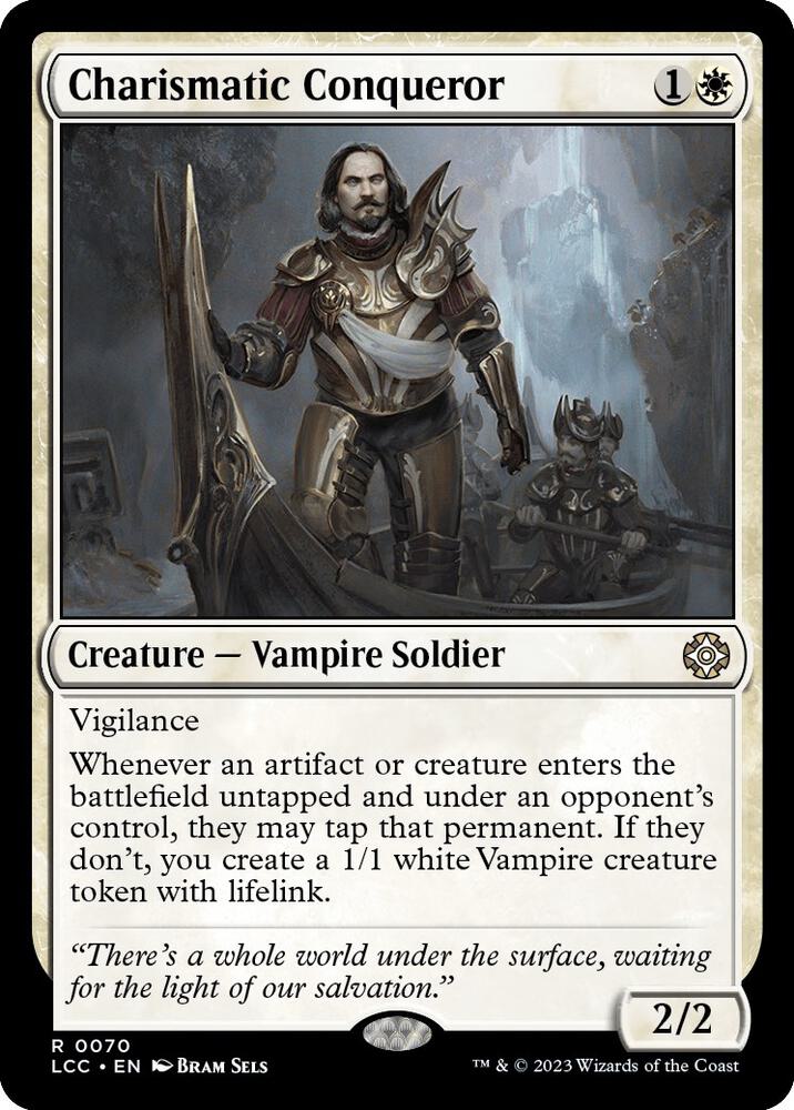 Charismatic Conqueror 70 (Commander: The Lost Caverns of Ixalan)  | Good Games Cannington