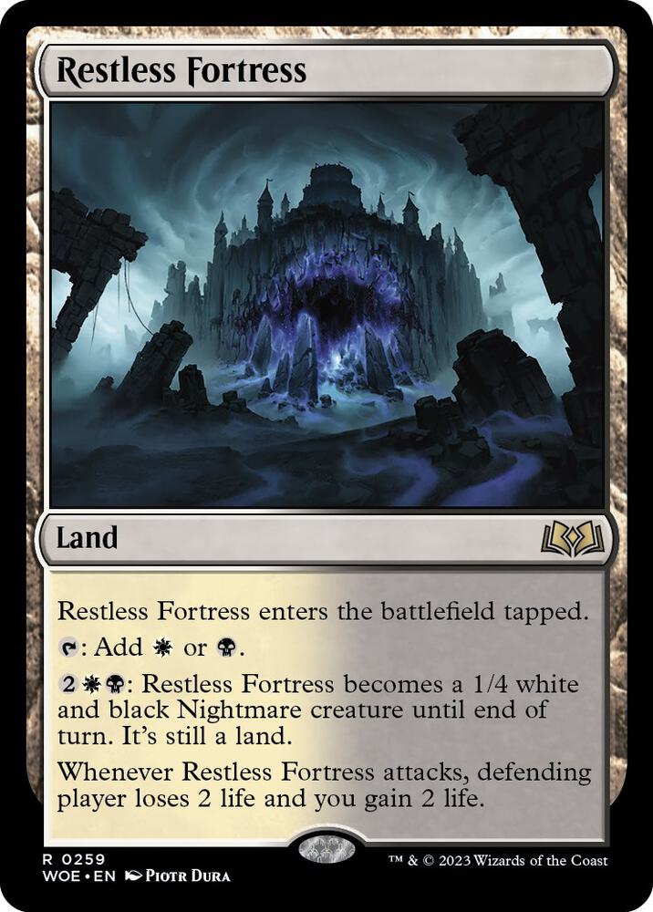 Restless Fortress 259 (Wilds of Eldraine)  | Good Games Cannington
