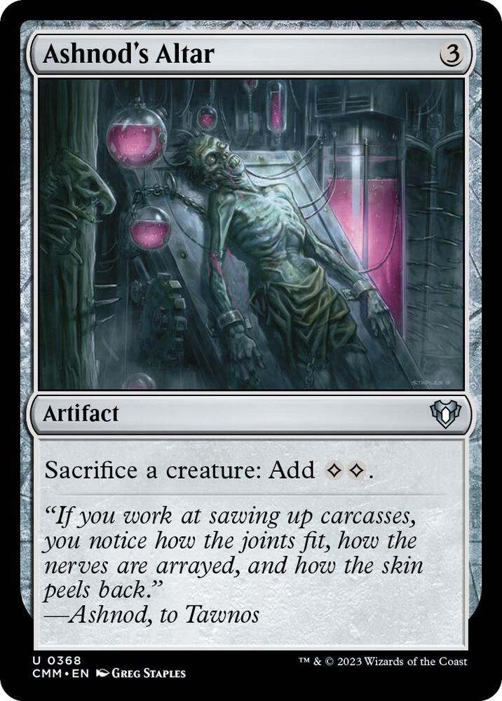 Ashnods Altar 368 (Commander Masters)  - Foil | Good Games Cannington