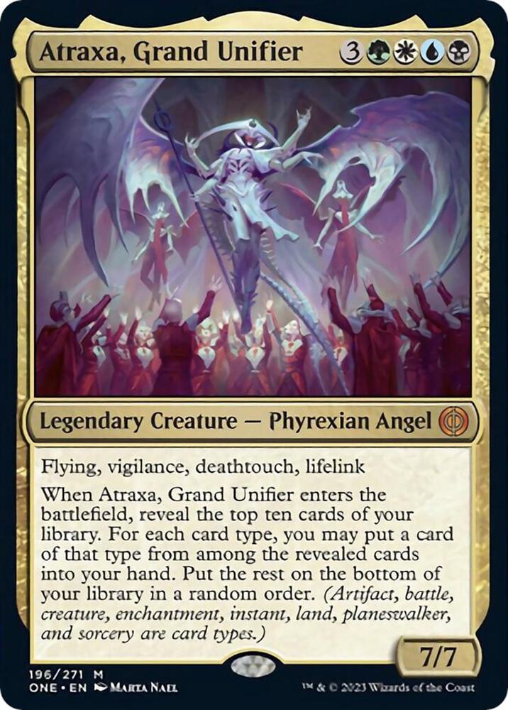 Atraxa Grand Unifier 196 (Phyrexia: All Will Be One)  | Good Games Cannington