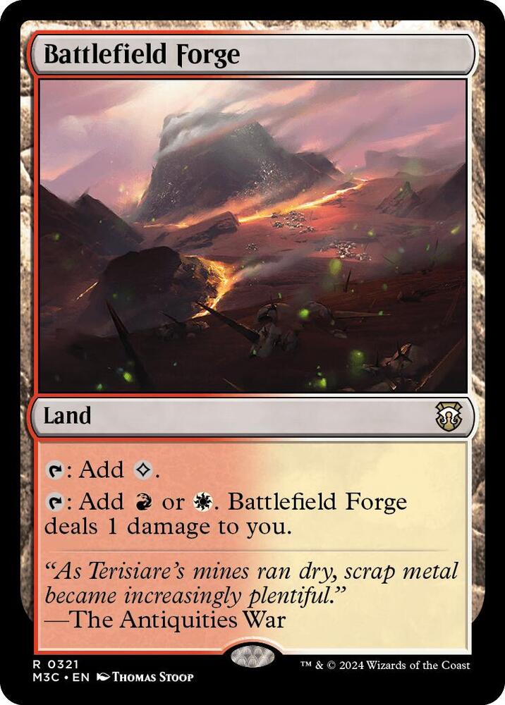 Battlefield Forge 321/411 (Commander: Modern Horizons 3)  | Good Games Cannington