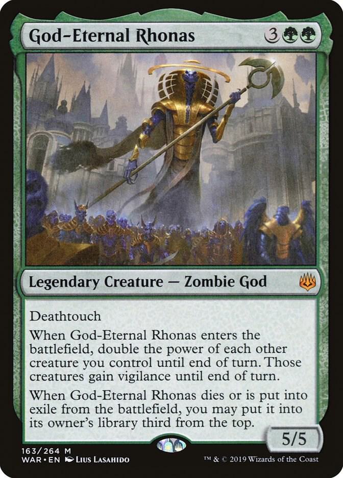 God-Eternal Rhonas 163/264 (War of the Spark)  | Good Games Cannington