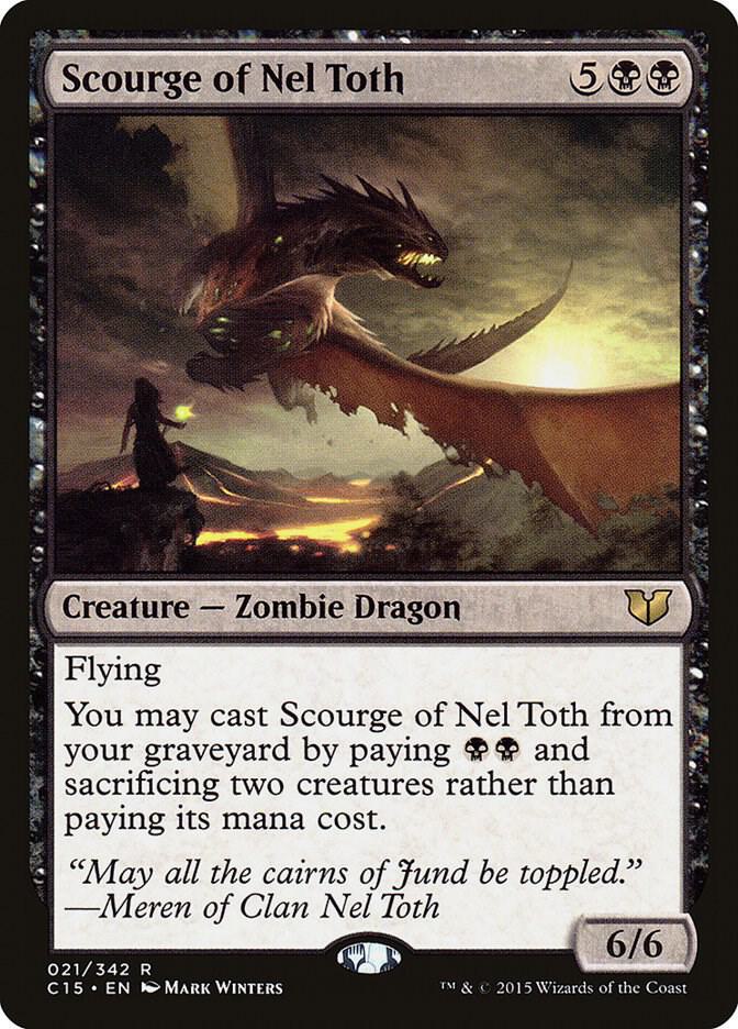 Scourge of Nel Toth 21/342 (Commander 2015)  | Good Games Cannington