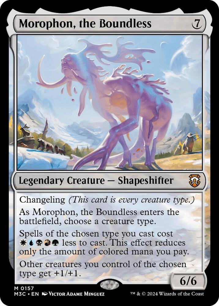 Morophon the Boundless 157 (Commander: Modern Horizons 3)  | Good Games Cannington