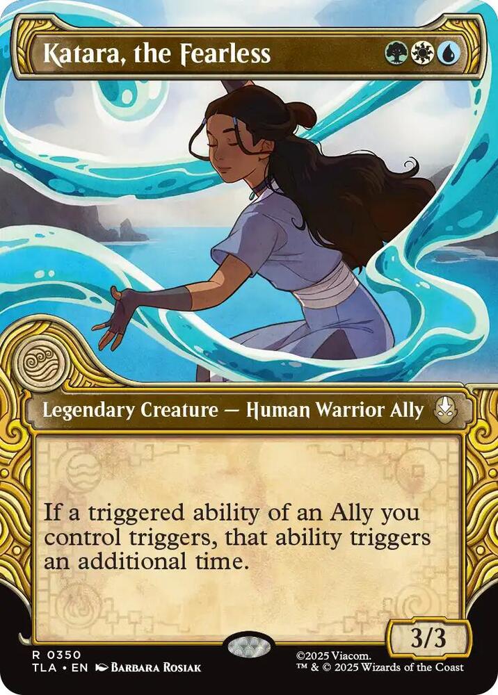 Katara the Fearless Showcase 350 (Avatar: The Last Airbender)  - Showcase | Good Games Cannington