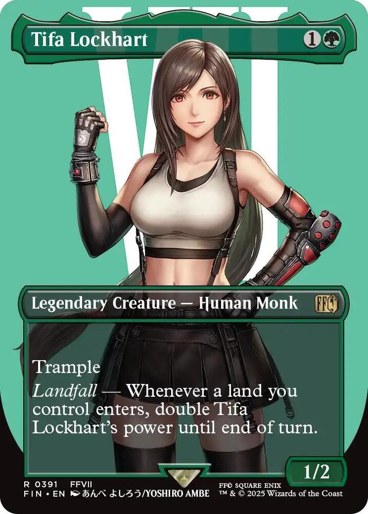 Tifa Lockhart  391/309 (FINAL FANTASY)  - Borderless Foil | Good Games Cannington