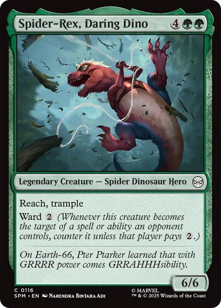 Spider Rex Daring Dino 116 (Marvel's Spider-Man)  | Good Games Cannington