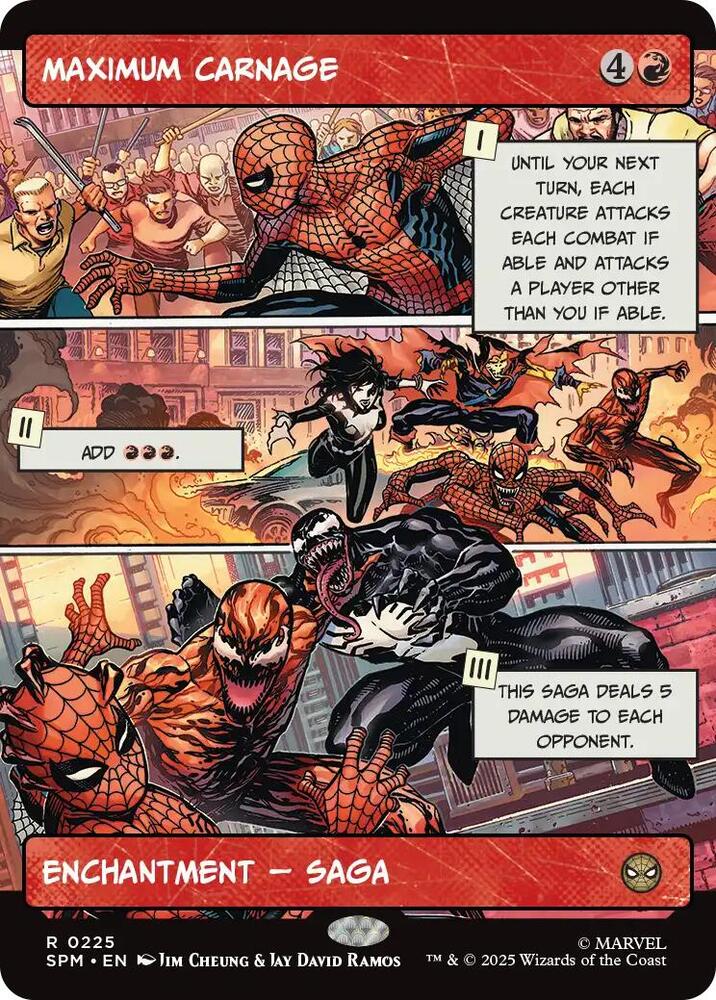 Maximum Carnage Borderless 225 (Marvel's Spider-Man)  | Good Games Cannington