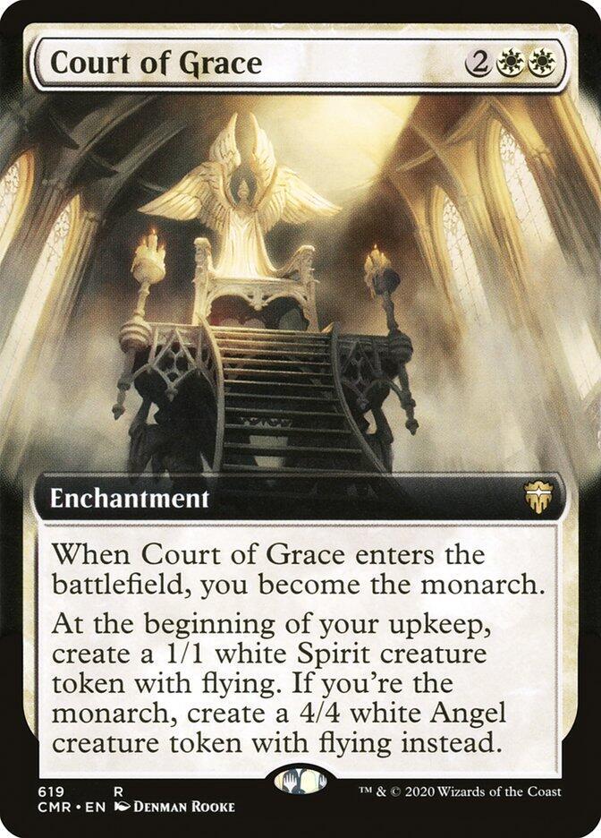 Court of Grace 619 (Commander Legends)  - Extended Art Foil | Good Games Cannington
