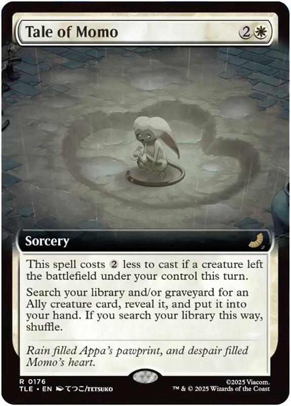 Tale of Momo  176/317 (Avatar: The Last Airbender: Eternal-Legal)  - Extended Art Foil | Good Games Cannington