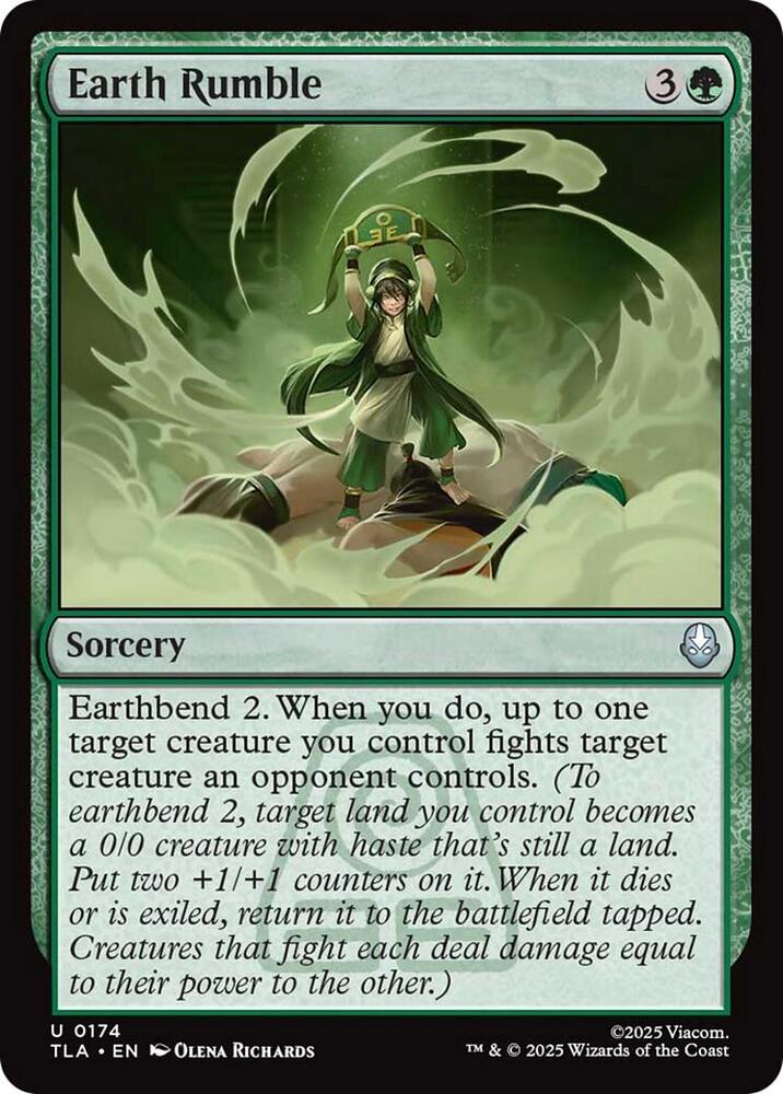 Earth Rumble 174 (Avatar: The Last Airbender)  - Foil | Good Games Cannington