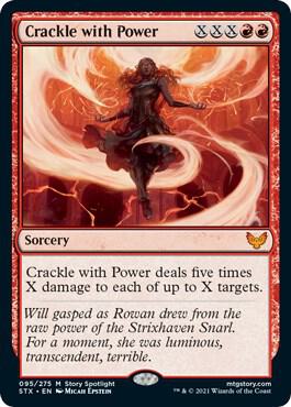 Crackle with Power 95 (Strixhaven: School of Mages)  | Good Games Cannington