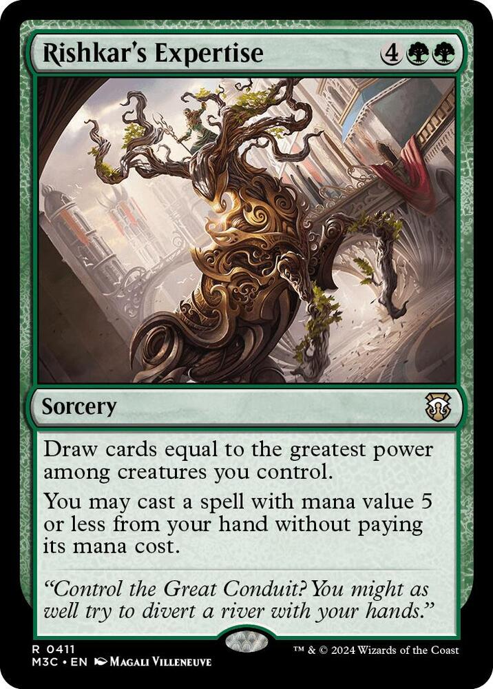 Rishkar's Expertise 411/411 (Commander: Modern Horizons 3)  | Good Games Cannington