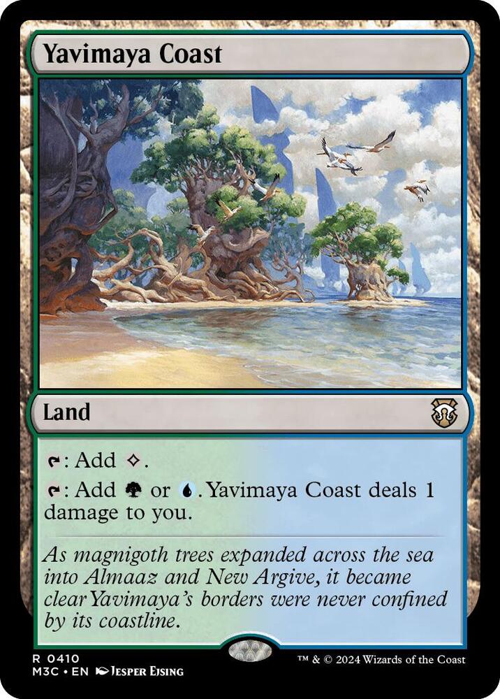 Yavimaya Coast 410 (Commander: Modern Horizons 3)  | Good Games Cannington