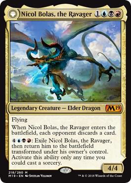 Nicol Bolas the Ravager 218 (Core Set 2019)  | Good Games Cannington