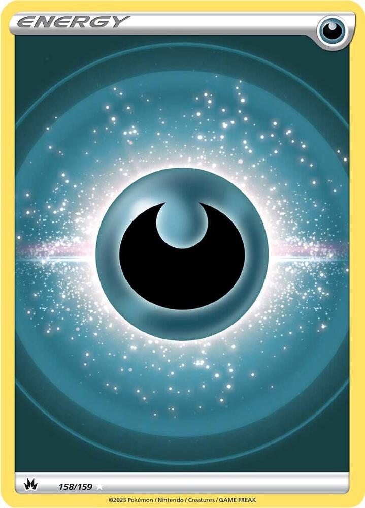 Darkness Energy Texture Full Art 158/159 (SWSH: Crown Zenith)  - Holofoil | Good Games Cannington