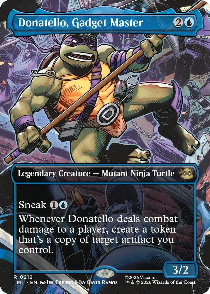 Donatello Gadget Master Borderless 212 (Teenage Mutant Ninja Turtles)  - Borderless | Good Games Cannington