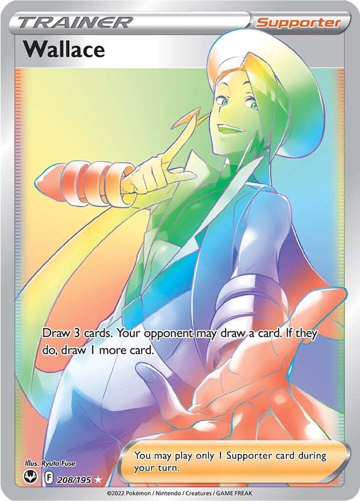 Wallace Secret 208/195 (SWSH12: Silver Tempest)  - Holofoil | Good Games Cannington