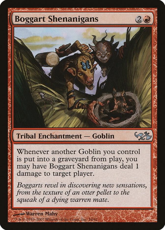 Boggart Shenanigans 54/62 (Duel Decks: Elves vs. Goblins)  | Good Games Cannington