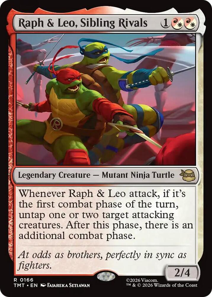 Raph and Leo Sibling Rivals 166 (Teenage Mutant Ninja Turtles)  | Good Games Cannington