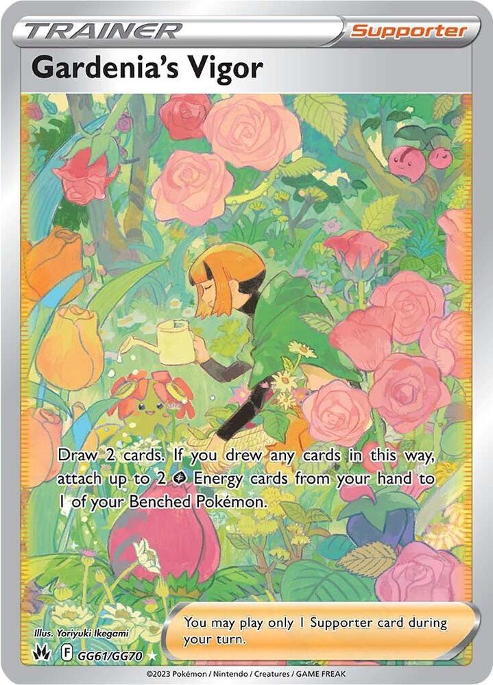 Gardenias Vigor GG61/GG70 (SWSH: Crown Zenith: Galarian Gallery)  - Holofoil | Good Games Cannington