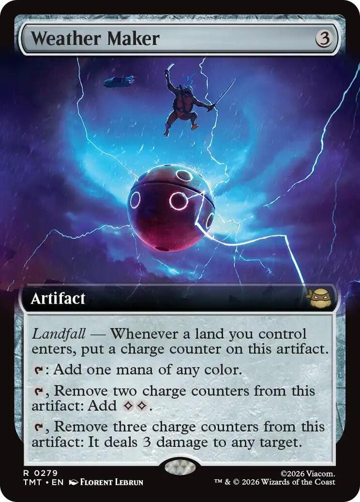 Weather Maker Extended Art 279 (Teenage Mutant Ninja Turtles)  - Extended Art | Good Games Cannington