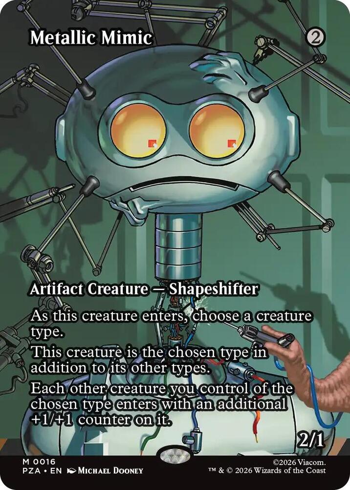 Metallic Mimic 16 (Teenage Mutant Ninja Turtles Source Material)  - Borderless | Good Games Cannington