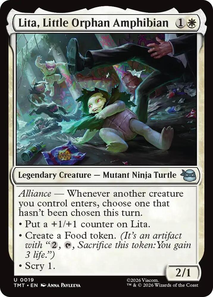 Lita Little Orphan Amphibian 19 (Teenage Mutant Ninja Turtles)  | Good Games Cannington