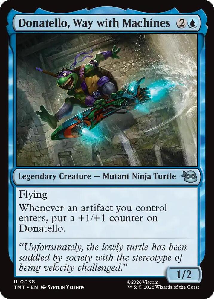 Donatello Way with Machines 38 (Teenage Mutant Ninja Turtles)  | Good Games Cannington