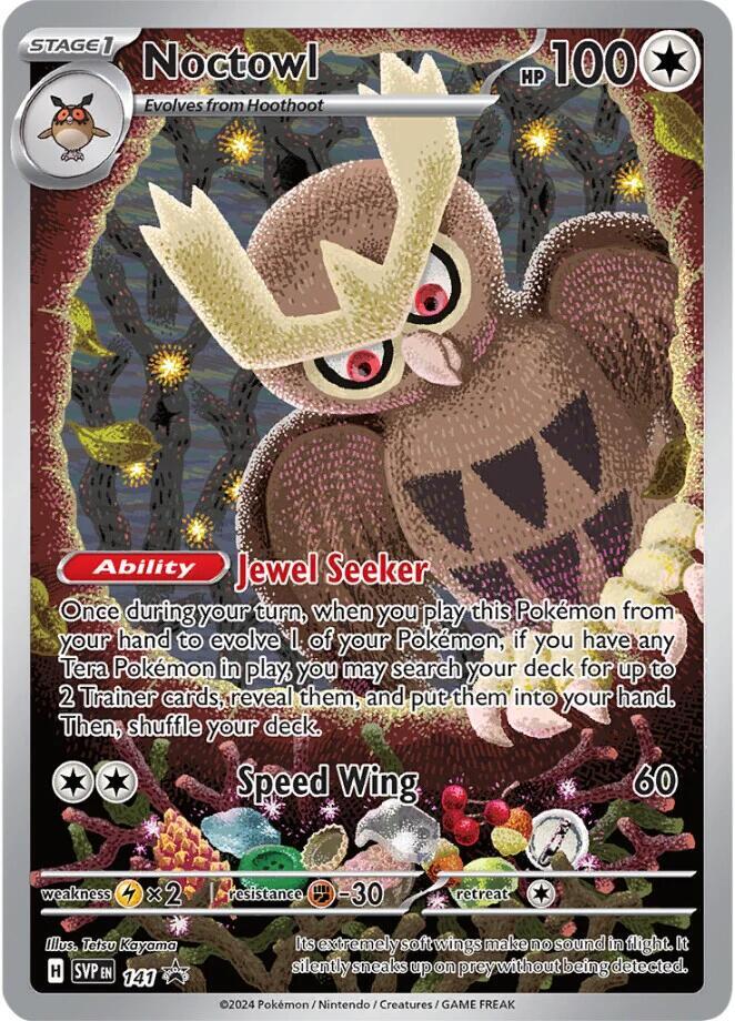 Noctowl 141 (SV: Scarlet & Violet Promo Cards)  - Holofoil | Good Games Cannington