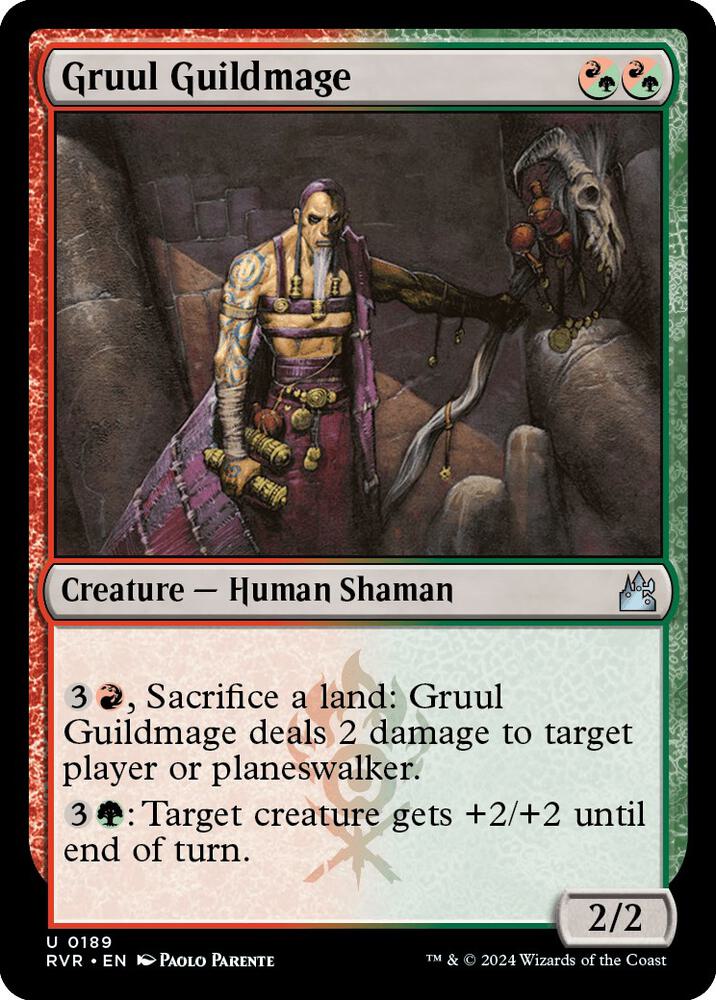 Gruul Guildmage 189 (Ravnica Remastered)  | Good Games Cannington