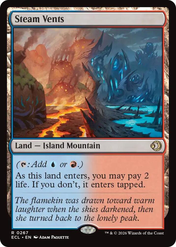 Steam Vents 267 (Lorwyn Eclipsed)  - Foil | Good Games Cannington
