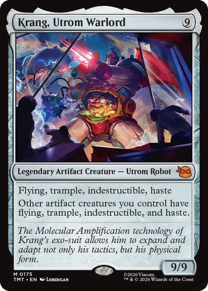 Krang Utrom Warlord 175 (Teenage Mutant Ninja Turtles)  - Foil | Good Games Cannington