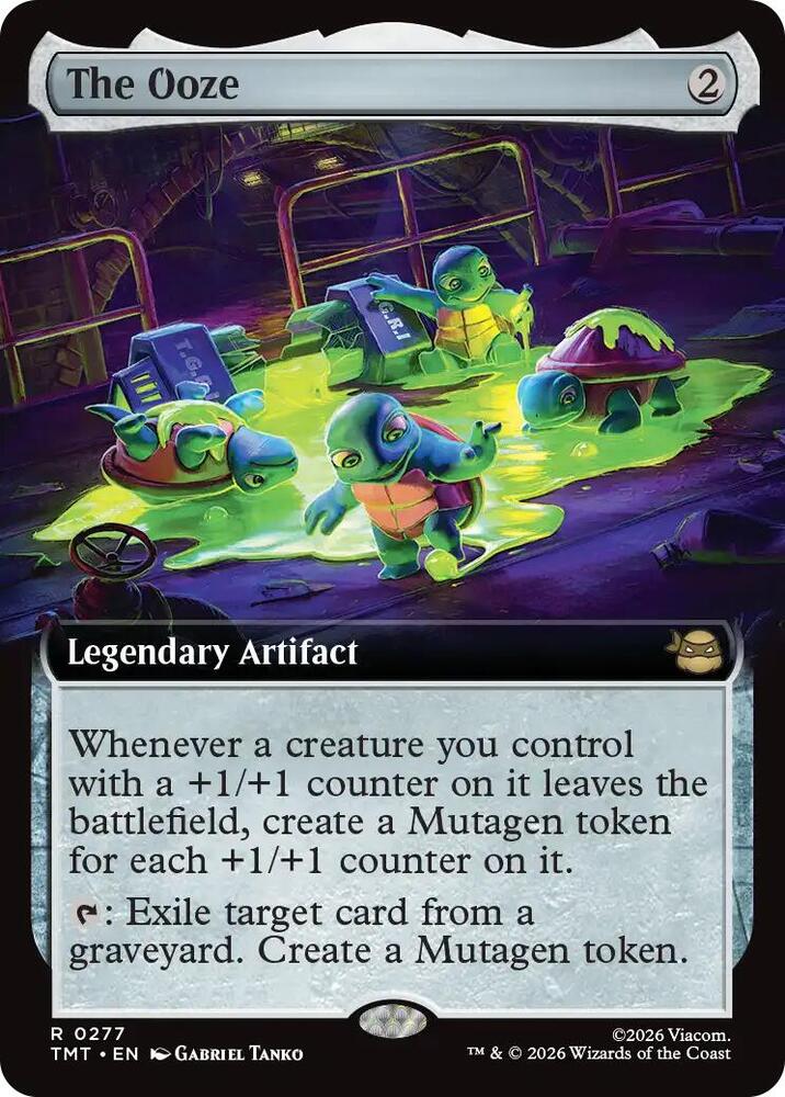 The Ooze Extended Art 277 (Teenage Mutant Ninja Turtles)  - Foil | Good Games Cannington