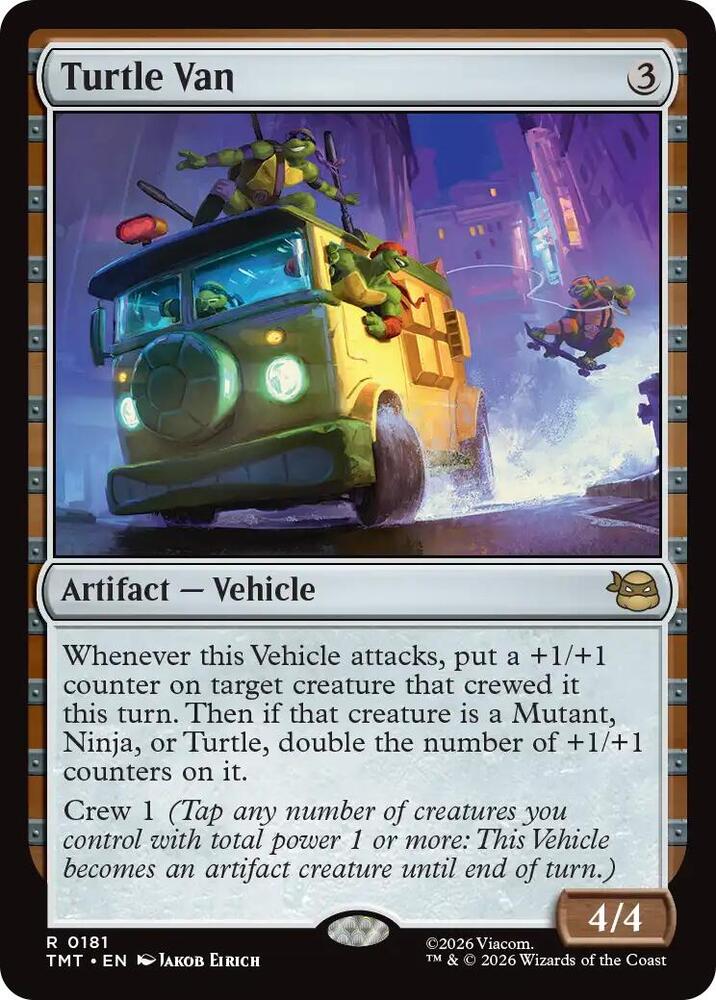 Turtle Van 181 (Teenage Mutant Ninja Turtles)  | Good Games Cannington