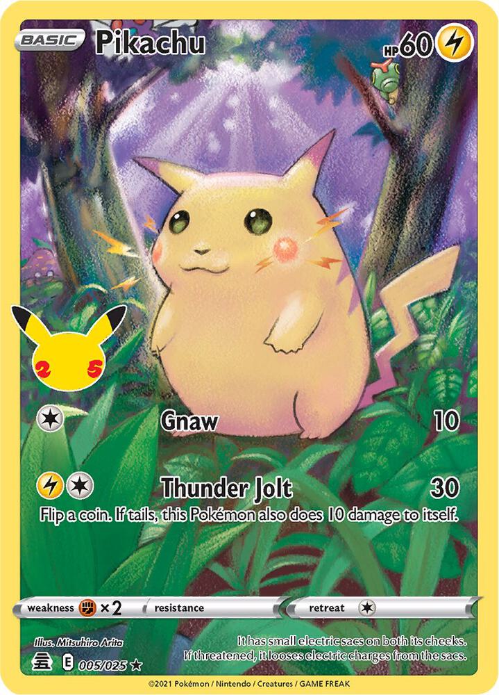 Pikachu (Celebrations)  - Holofoil | Good Games Cannington