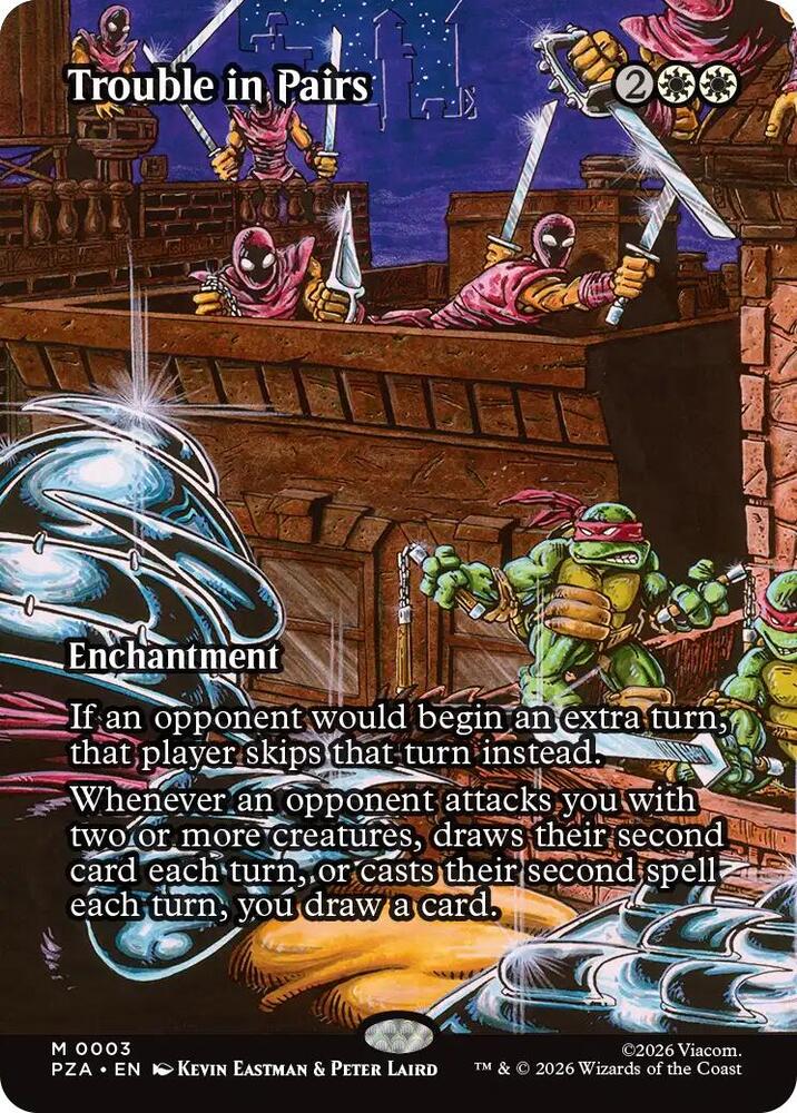 Trouble in Pairs Borderless 3 (Teenage Mutant Ninja Turtles Source Material)  | Good Games Cannington